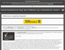Tablet Screenshot of jazzclub-drosendorf.at
